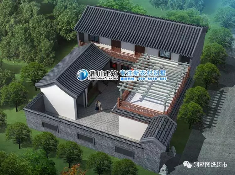 7套農(nóng)村新中式四合院，一套比一套美，有庭有院過(guò)美好生活！