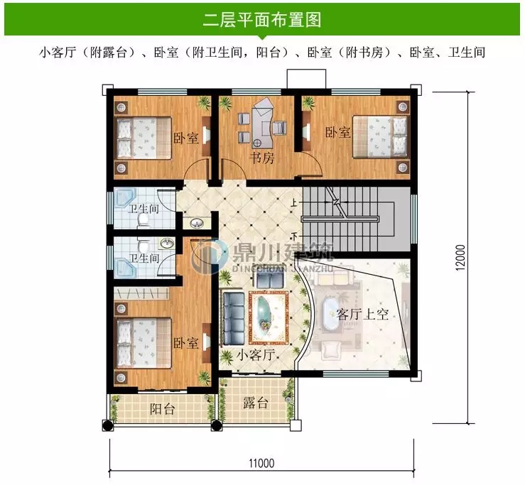 農村復式三層大氣別墅，造價親民易建造，30萬也能建出豪宅效果！