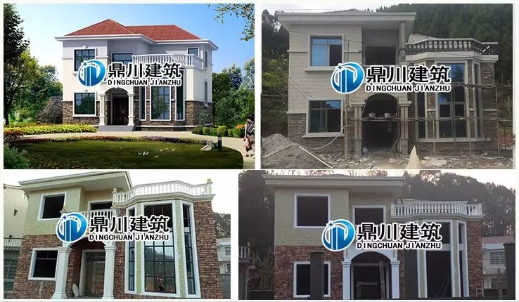 10套占地130平農(nóng)村別墅，二層三層都有，下半年建房不愁了！
