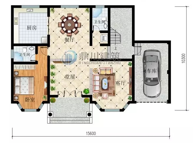 【干貨】教你如何看對戶型圖，建房的錢不浪費！